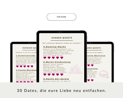 Das Date-Abenteuerbuch - Der Kompass für gemeinsame Abenteuer